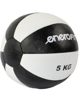 Piłka lekarska 5kg skóra syntetyczna enero fit 2