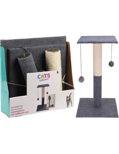 Drapak drzewko dla kota 59cm 2 piłeczki