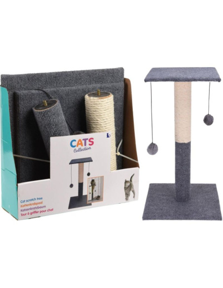 Drapak drzewko dla kota 59cm 2 piłeczki