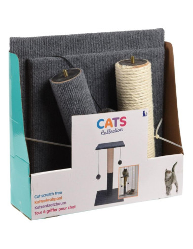 Drapak drzewko dla kota 59cm 2 piłeczki