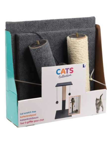 Drapak drzewko dla kota 59cm 2 piłeczki