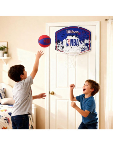 Tablica do koszykówki 29x24cm nba wilson + piłeczka wtba1302nbard