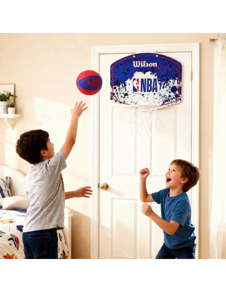 Tablica do koszykówki 29x24cm nba wilson + piłeczka wtba1302nbard