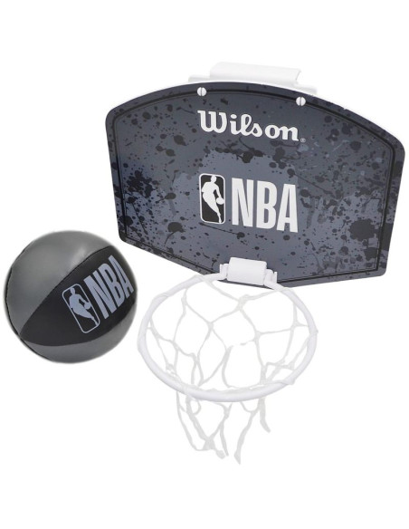 Tablica do koszykówki 29x24cm nba wilson + piłeczka wtb1302nbabl