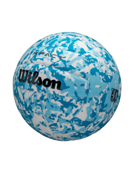 Piłka siatkowa wilson impact gen green vb niebiesko-biała wv2000801xbof
