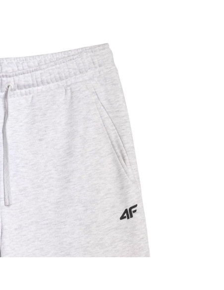 Spodnie męskie 4f cas m1140 chłodny jasny szary melanż 4fwmm00ttrom1140 27m