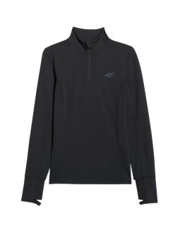 Bluza termoaktywna damska 4f f098 głęboka czerń 4fwaw25ubruf098 20s 2