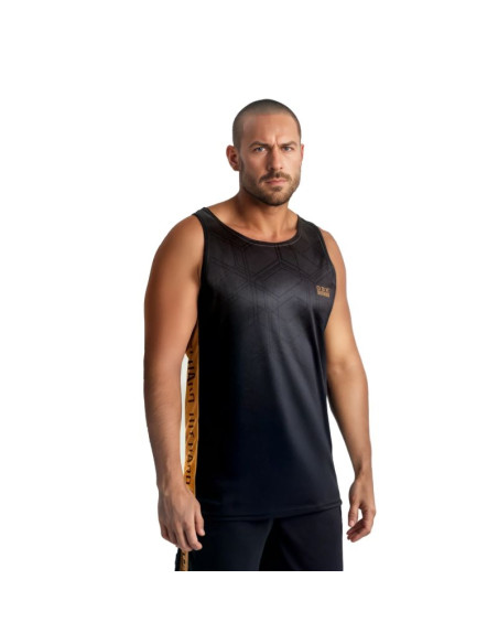 Koszulka bokserska tanktop gold