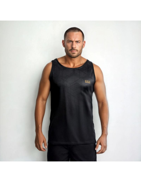 Koszulka bokserska tanktop gold