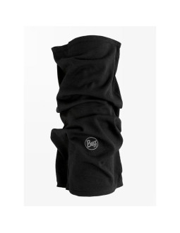 Bandana buff merino midweight solid black 2