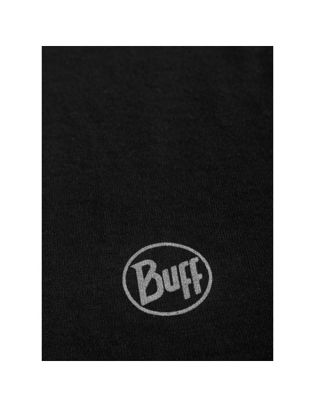 Bandana buff merino midweight solid black