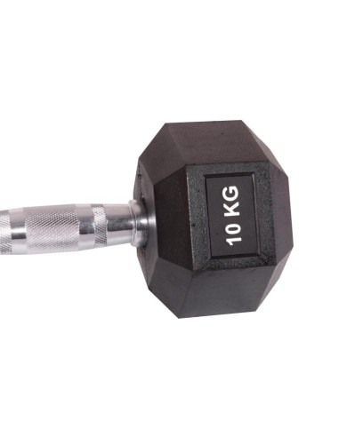 Hantla gumowa hex 10 kg enero fit