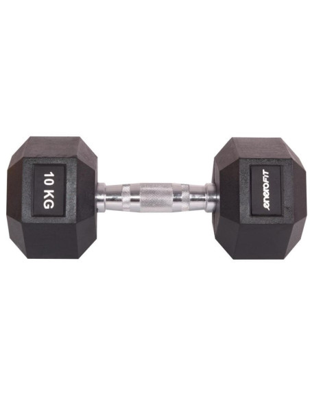 Hantla gumowa hex 10 kg enero fit