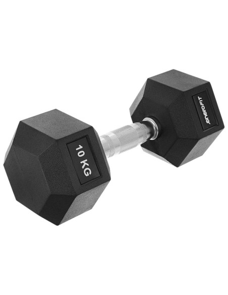 Hantla gumowa hex 10 kg enero fit