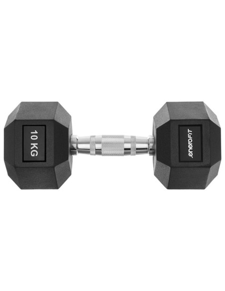 Hantla gumowa hex 10 kg enero fit