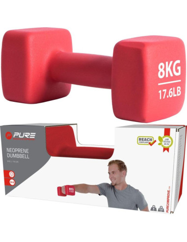 Hantla neopren 8kg pure 2 improve