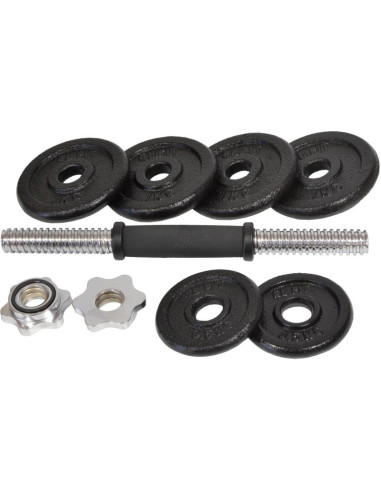 Hantla żeliwna 7 kg walizka eb fit