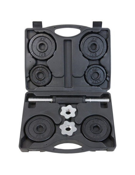 Hantla żeliwna 7 kg walizka eb fit