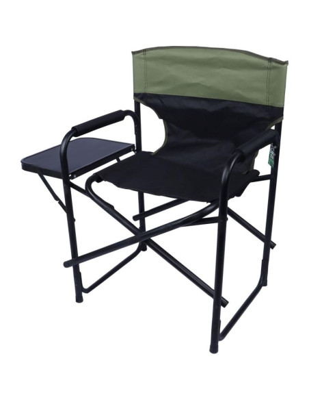 Krzesło turystyczne składane ze stolikiem