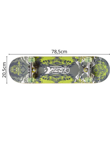 Deskorolka drewniana green ghost best sporting