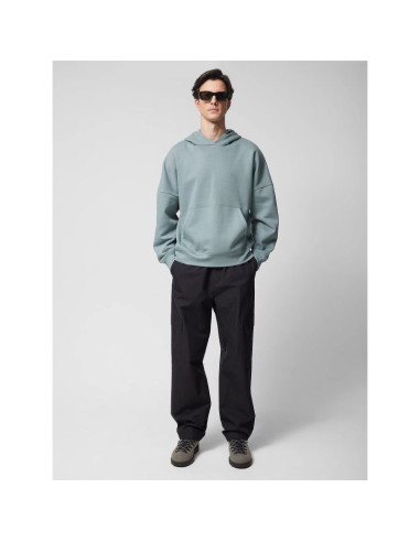 Spodnie tkaninowe cargo męskie outhorn othwss24ttrom637-20s