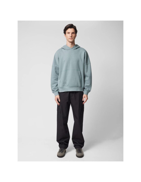 Spodnie tkaninowe cargo męskie outhorn othwss24ttrom637-20s