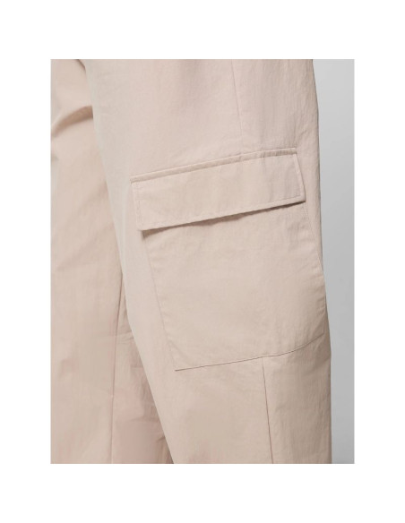 Spodnie tkaninowe cargo męskie outhorn othwss24ttrom637-83s