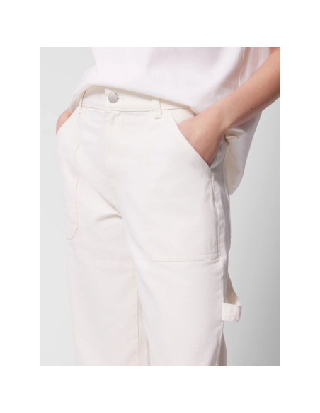 Jeansy straight z prostymi nogawkami damskie outhorn othwss24ttrof721-11s