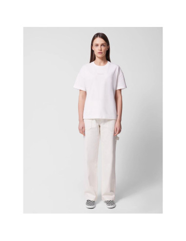 Jeansy straight z prostymi nogawkami damskie outhorn othwss24ttrof721-11s