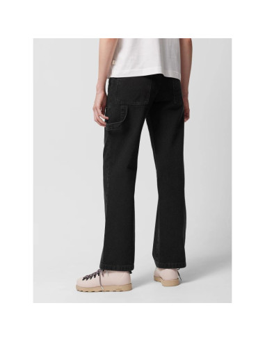 Jeansy straight z prostymi nogawkami damskie outhorn othwss24ttrof721-20s