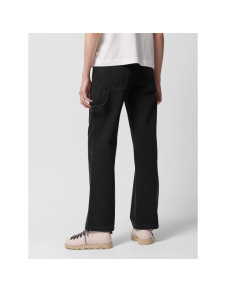 Jeansy straight z prostymi nogawkami damskie outhorn othwss24ttrof721-20s