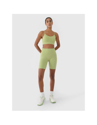 Biustonosz treningowy bezszwowy z niskim wsparciem damski 4f 4frss25usbaf154-42s