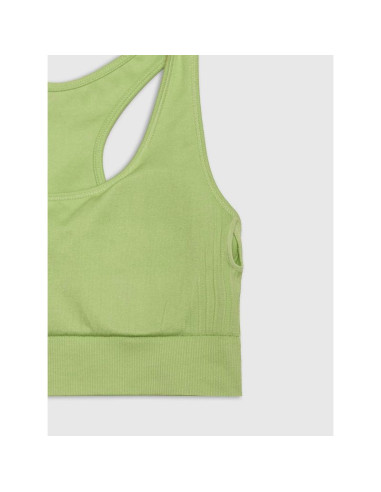 Biustonosz treningowy bezszwowy z niskim wsparciem damski 4f 4frss25usbaf154-42s