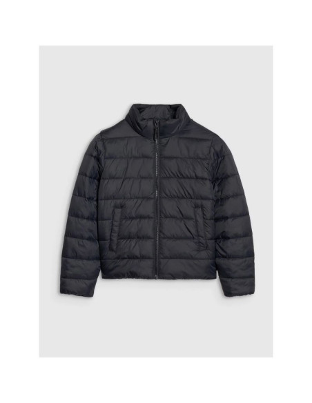 Kurtka chłopięca puchowa z wypełnieniem syntetycznym 4f 4fjwss25tdjam520-20s