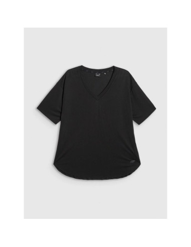 T-shirt oversize z modalem damski 4f 4fraw25ttshf3283-21s