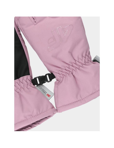 Rękawiczki narciarskie dziecięce 4f junior 4fjwaw24afglu130-56s