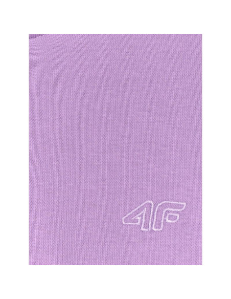 Bluza dresowa rozpinana z kapturem dziewczęca 4f 4fjraw25tswsf2466-51s