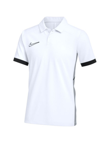 Koszulka dla dzieci nike dri-fit academy polo biała fz9763 100