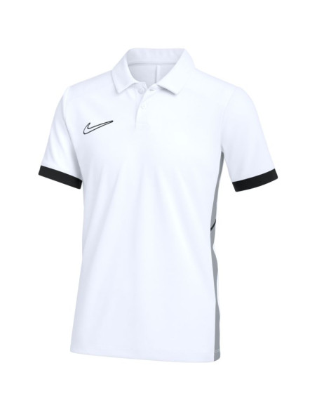 Koszulka dla dzieci nike dri-fit academy polo biała fz9763 100
