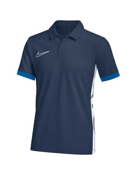 Koszulka dla dzieci nike dri-fit academy 25 ss polo granatowa fz9763 410