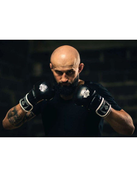 Rękawice mmasparingowe l - phantom white - valor series