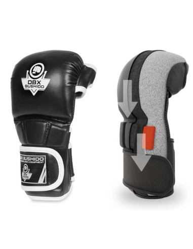 Rękawice mmasparingowe l - phantom white - valor series
