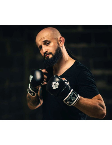 Rękawice mmasparingowe l - phantom white - valor series