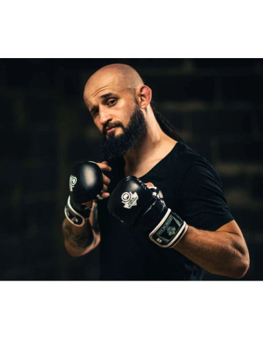 Rękawice mmasparingowe l - phantom white - valor series