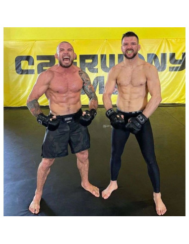 Rękawice mmasparingowe m - black master - valor series