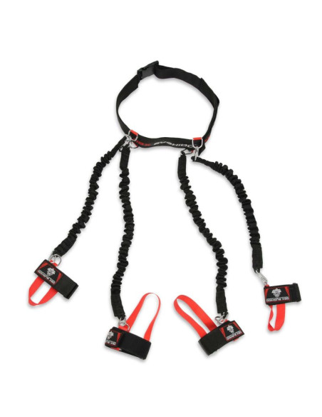 P4 - zestaw gum treningowych do boksu i kickboxingu  - ręce + nogi