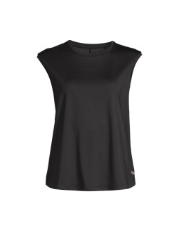 Koszulka casall laser mesh muscle tank czarny