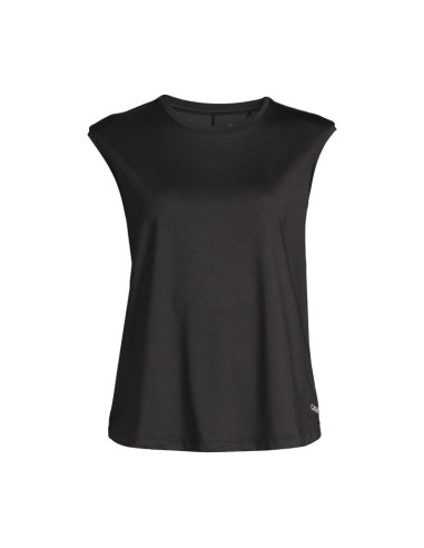 Koszulka casall laser mesh muscle tank czarny