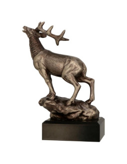 Figurka odlewana - jeleń