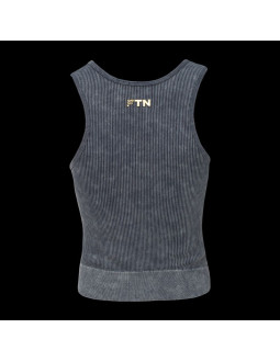 Damska koszulka bez rękawów fit seamless top 2